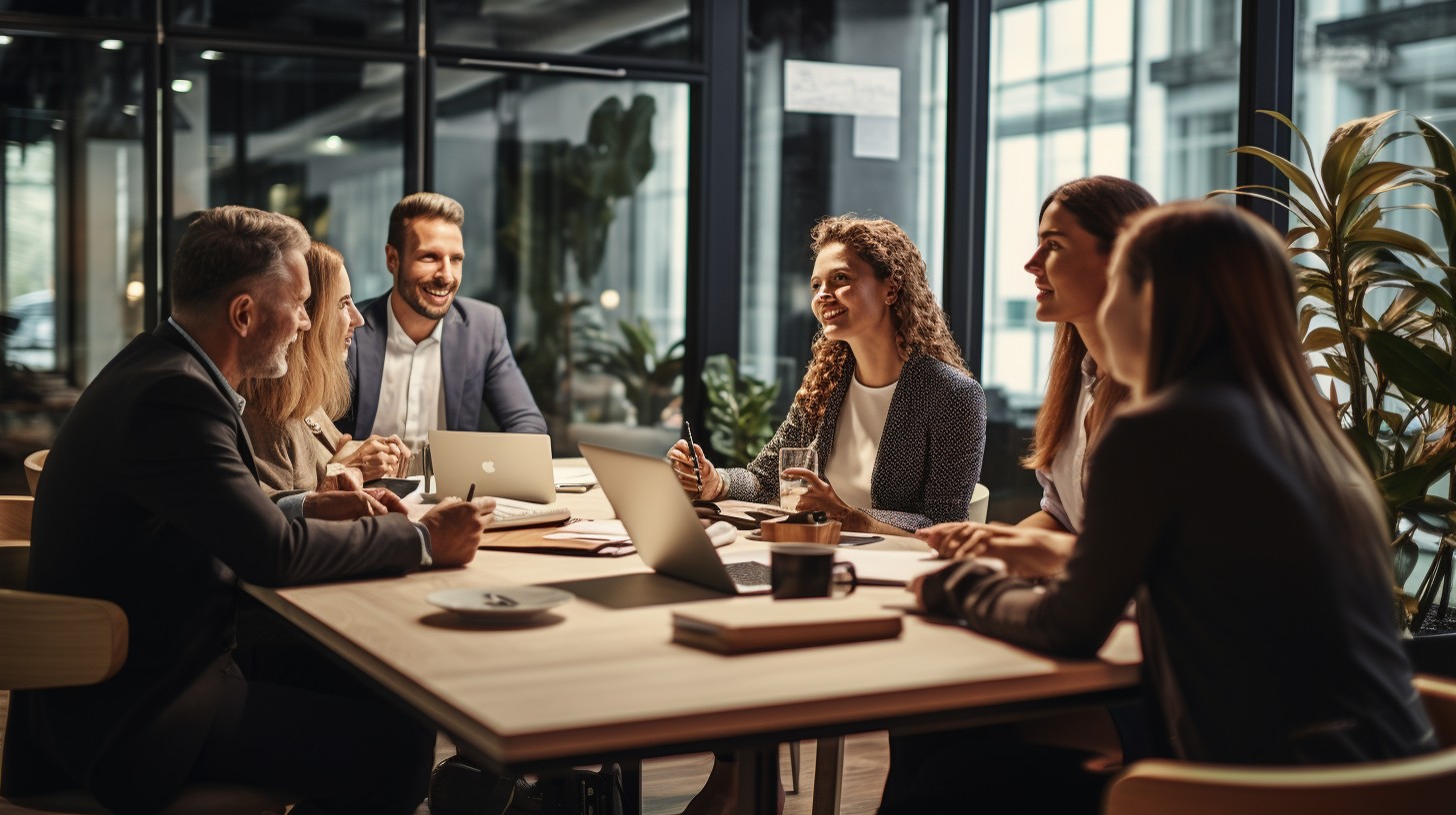Free Team Meeting Discussion Image - Office, Meeting, Business ...