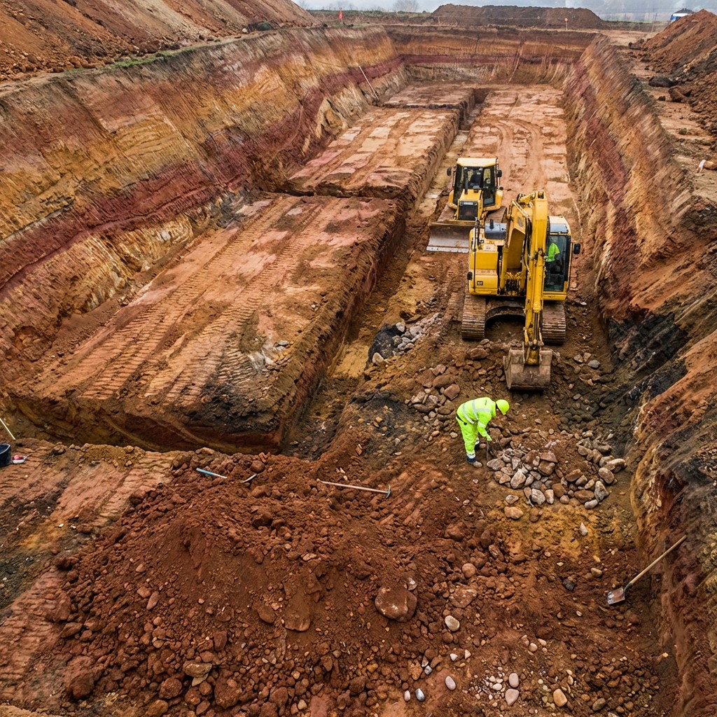 Excavation Project Images Free Earthwork Excavation Progress Image - Excavation, Construction ...