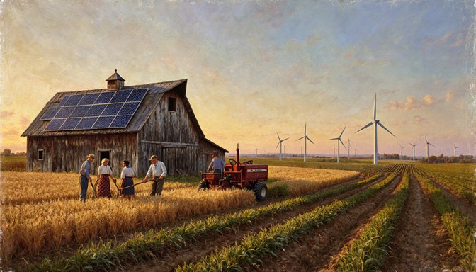 Sustainable Rural Systems Free Sustainable Rural Evolution Image - Solar, Barn, Rural | Download ...