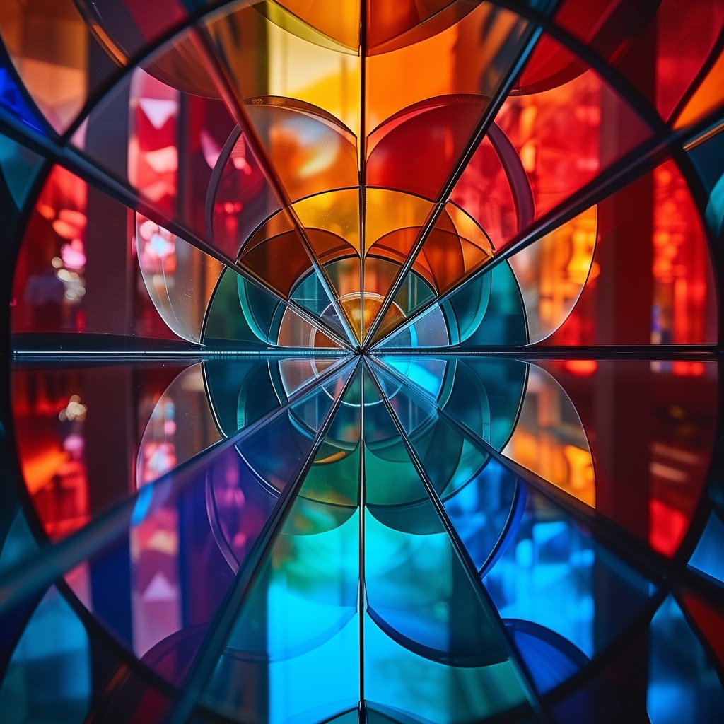 Free Kaleidoscopic Color Illusion Image - Kaleidoscope, Color ...