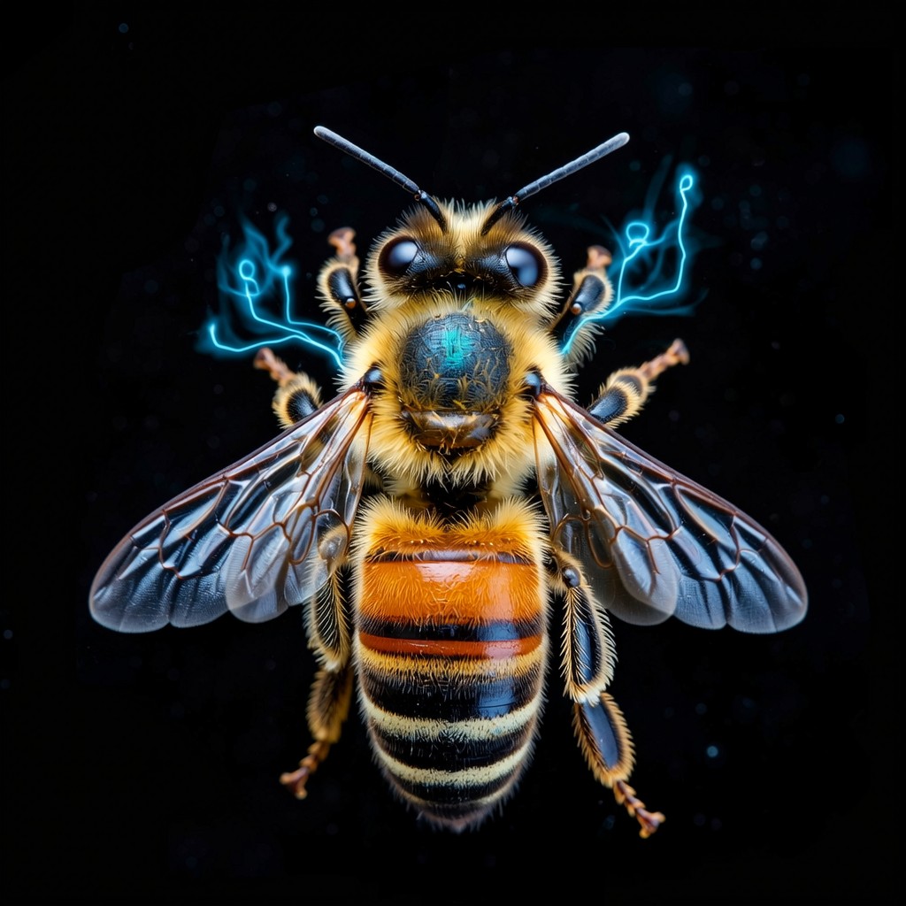Free Electric Bee Technology Image - Bee, Honeybee, Electric | Download ...
