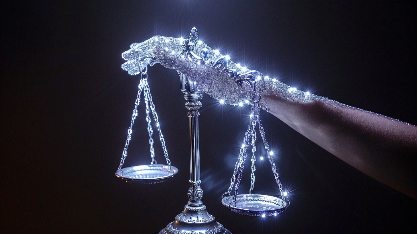 Justice Leveling Object Free Illuminated Justice Scales Image - Justice, Scales, Illumination ...