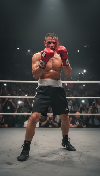 Free Boxer Awaits Battle Image - Boxer, Fighter, Champion | Download at ...