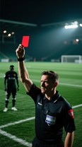 Referee Issuing Red Card Free Soccer Referee Alert Image - Soccer, Referee, Red Card | Download ...