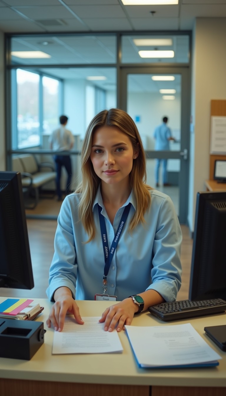 Free Professional Office Administrator Image - Receptionist ...