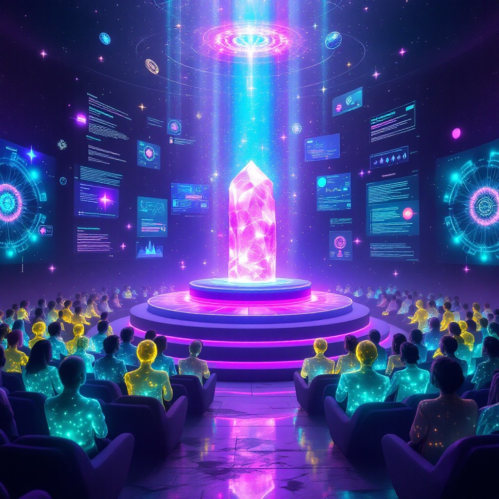 Free Digital Knowledge Crystal Image - Digital, Crystal, Futuristic ...