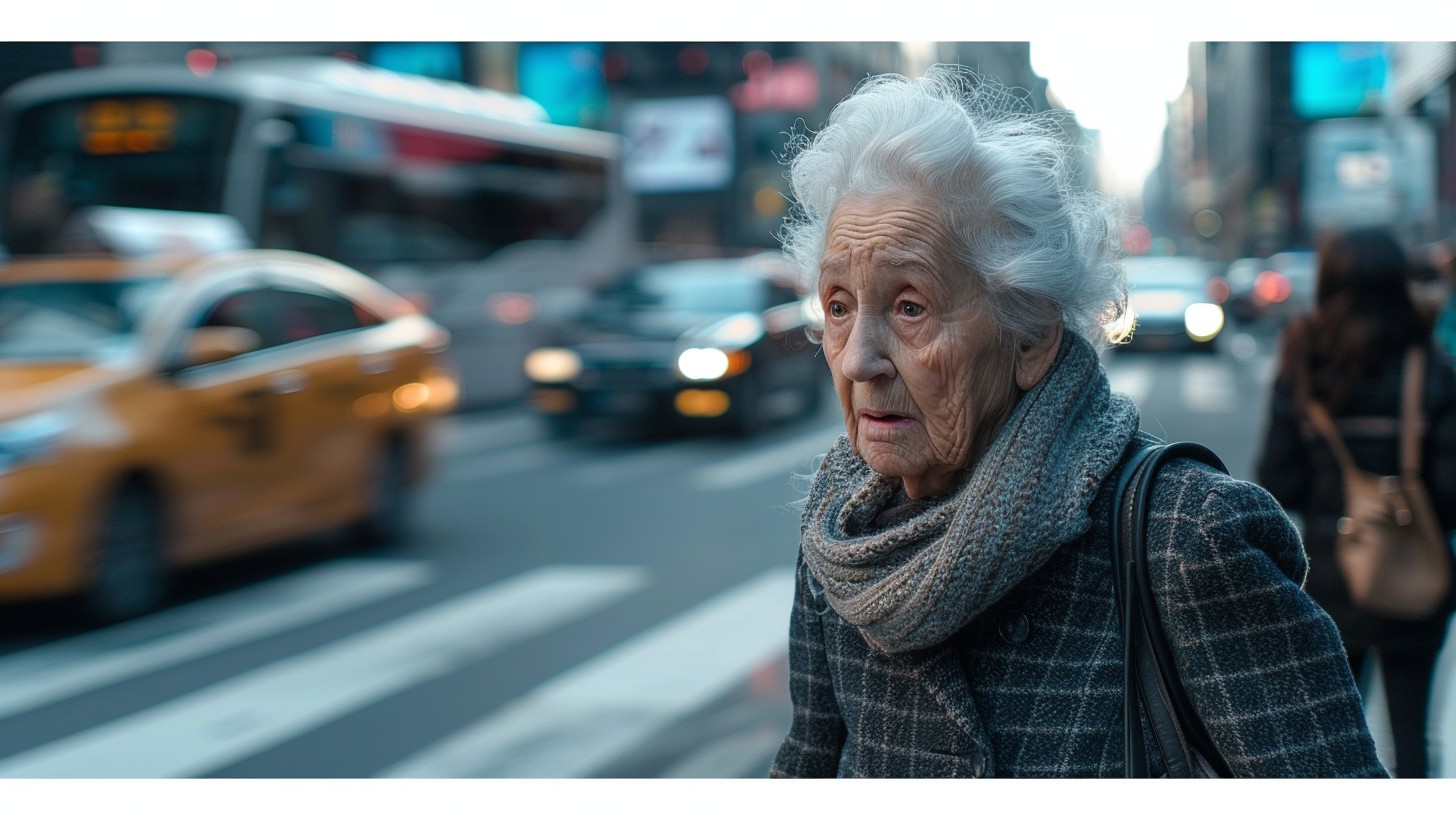 Free Elderly Crossing Street Image - Elderly, Woman, Street | Download ...