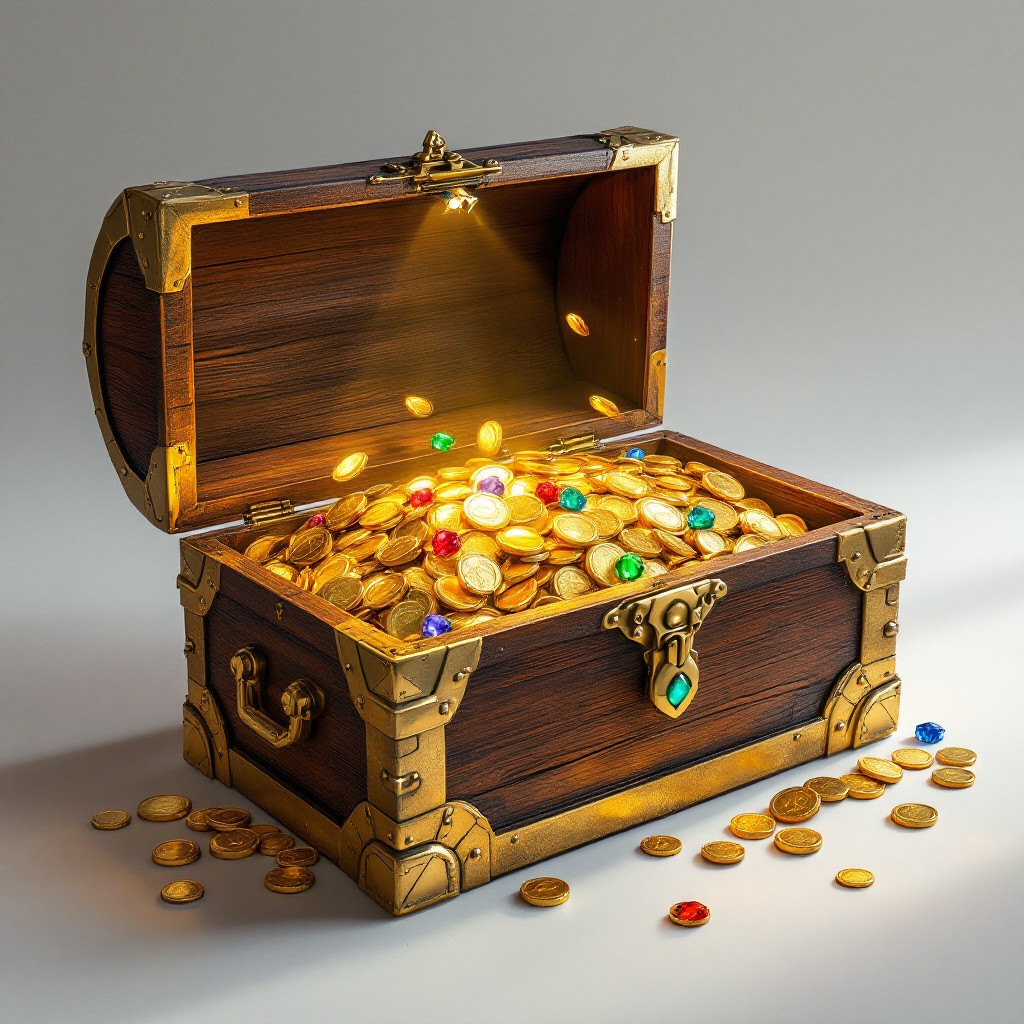 Free Treasure Chest Riches Image - Treasure, Chest, Gold | Download at ...