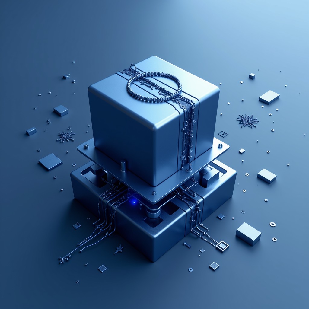 Free Digital Blue Cube Image - Cube, Blue, Technology | Download at ...