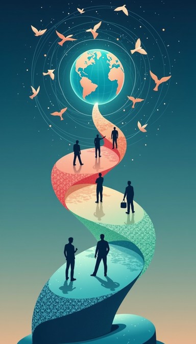Free Global Unity Ascends Image - Unity, Transformation, Silhouettes ...