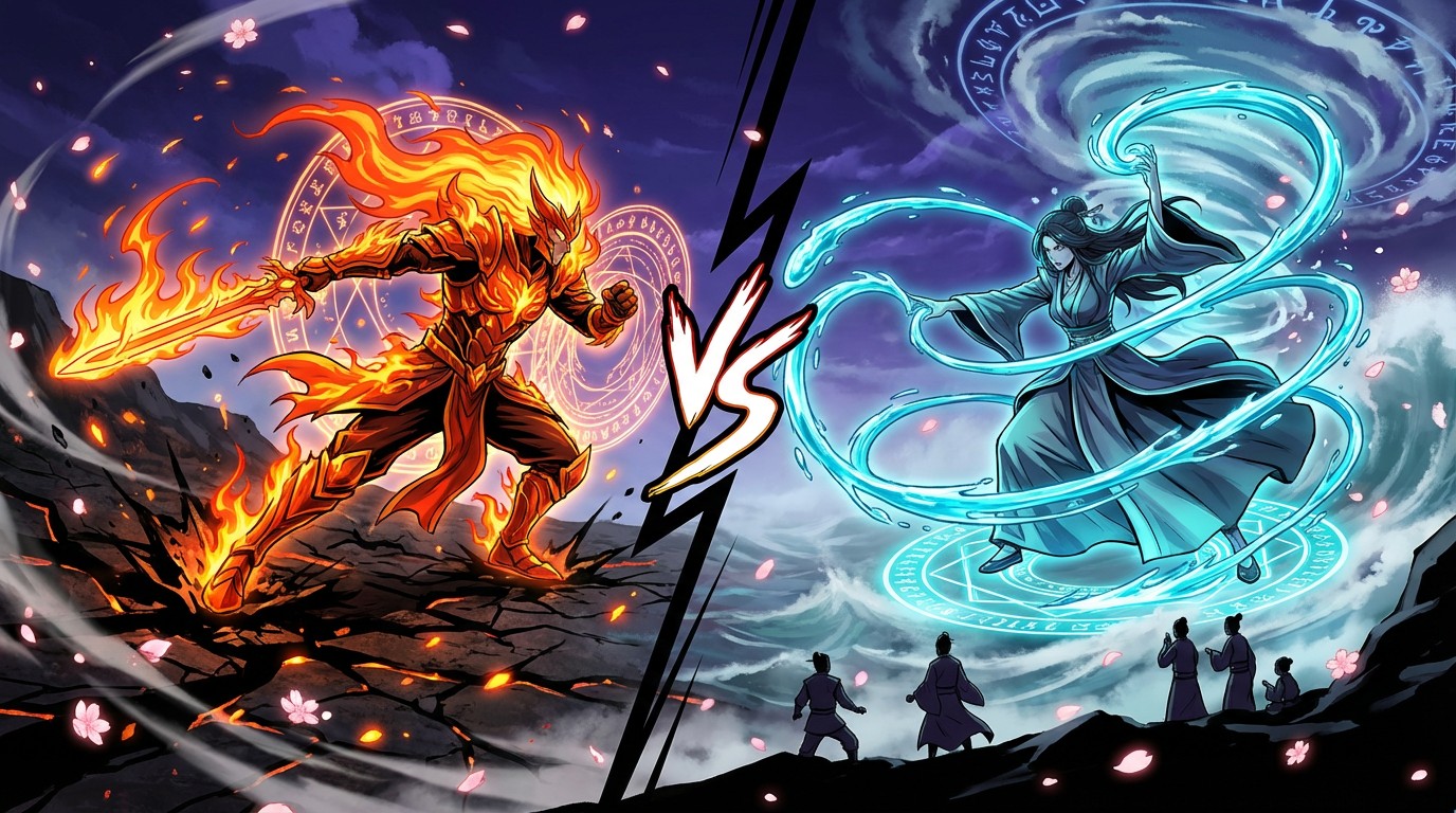 Free Elemental Warriors Clash Image - Anime, Manga, Battle | Download ...