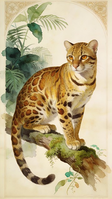 Free Elegant Ocelot Portrait Image - Ocelot, Wildlife, Feline ...