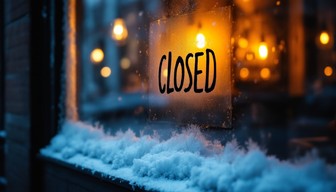 Free Snowy Window Scene Image - Winter, Snow, Frost | Download at StockCake