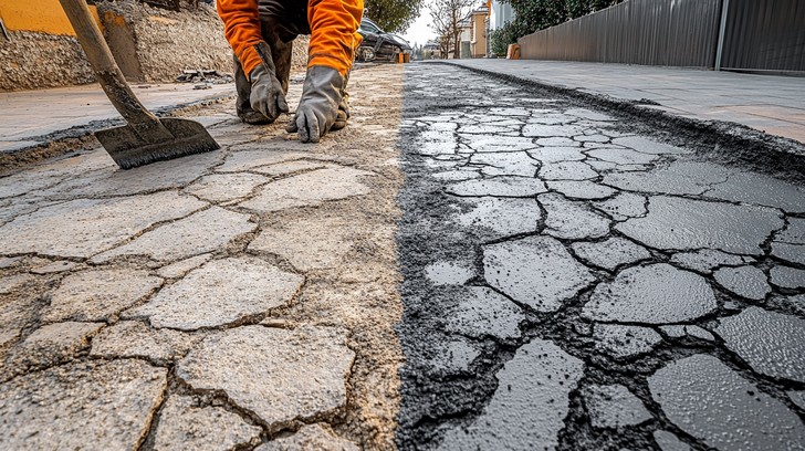 Free Road Repair Work Image - Construction, Workers, Road | Download at ...