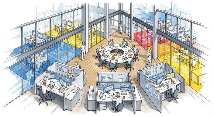 Free Integrated Service Hub Image - Workspace, Hub, Collaboration ...
