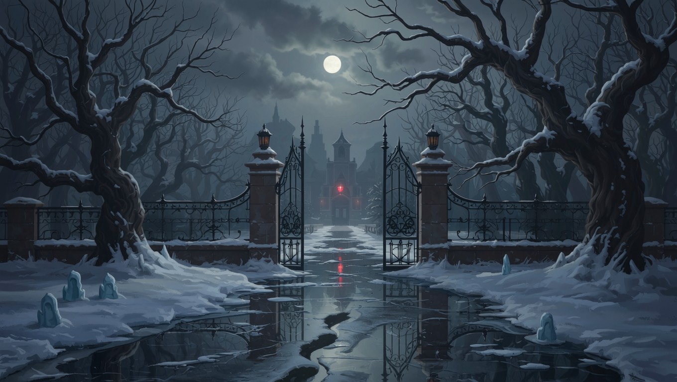 Gothic Cold Free Frozen Gothic Nightmare Image - Gothic, Winter, Haunting ...