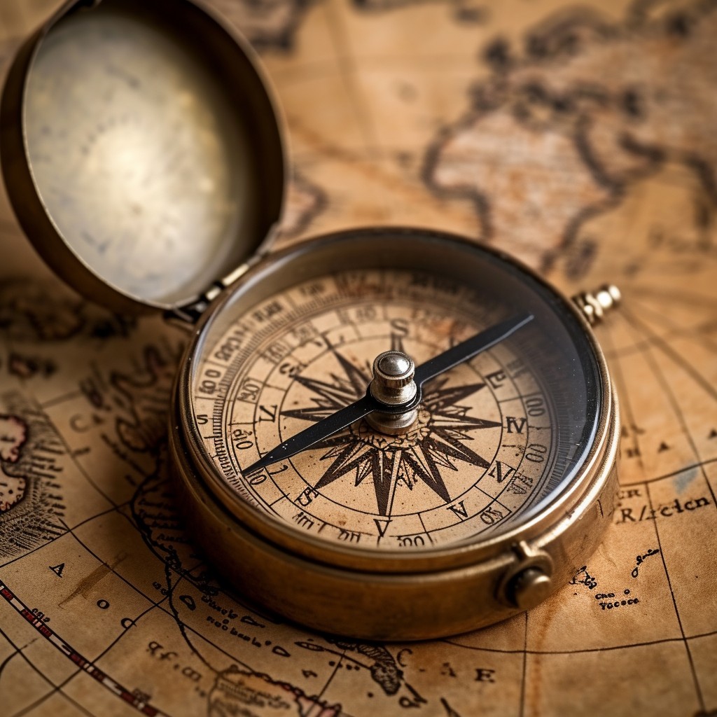 Free Vintage Compass Navigating Image - Compass, Vintage, Map ...