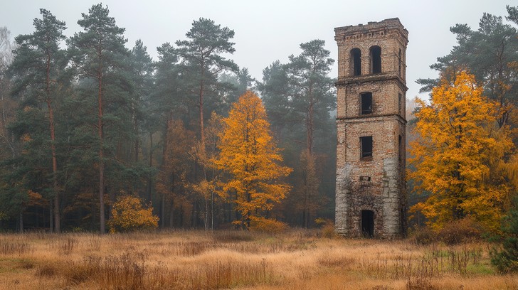 Free Autumn Tower View Image - Autumn, Tower, Forest | Download at ...