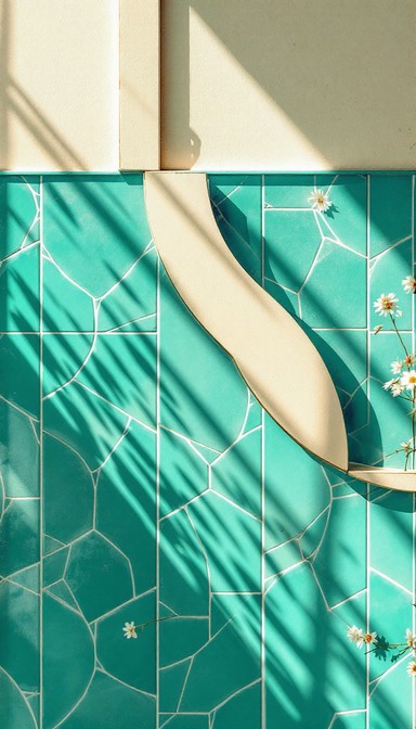 Free Turquoise Deco Dreams Image - Artdeco, Turquoise, Geometric ...