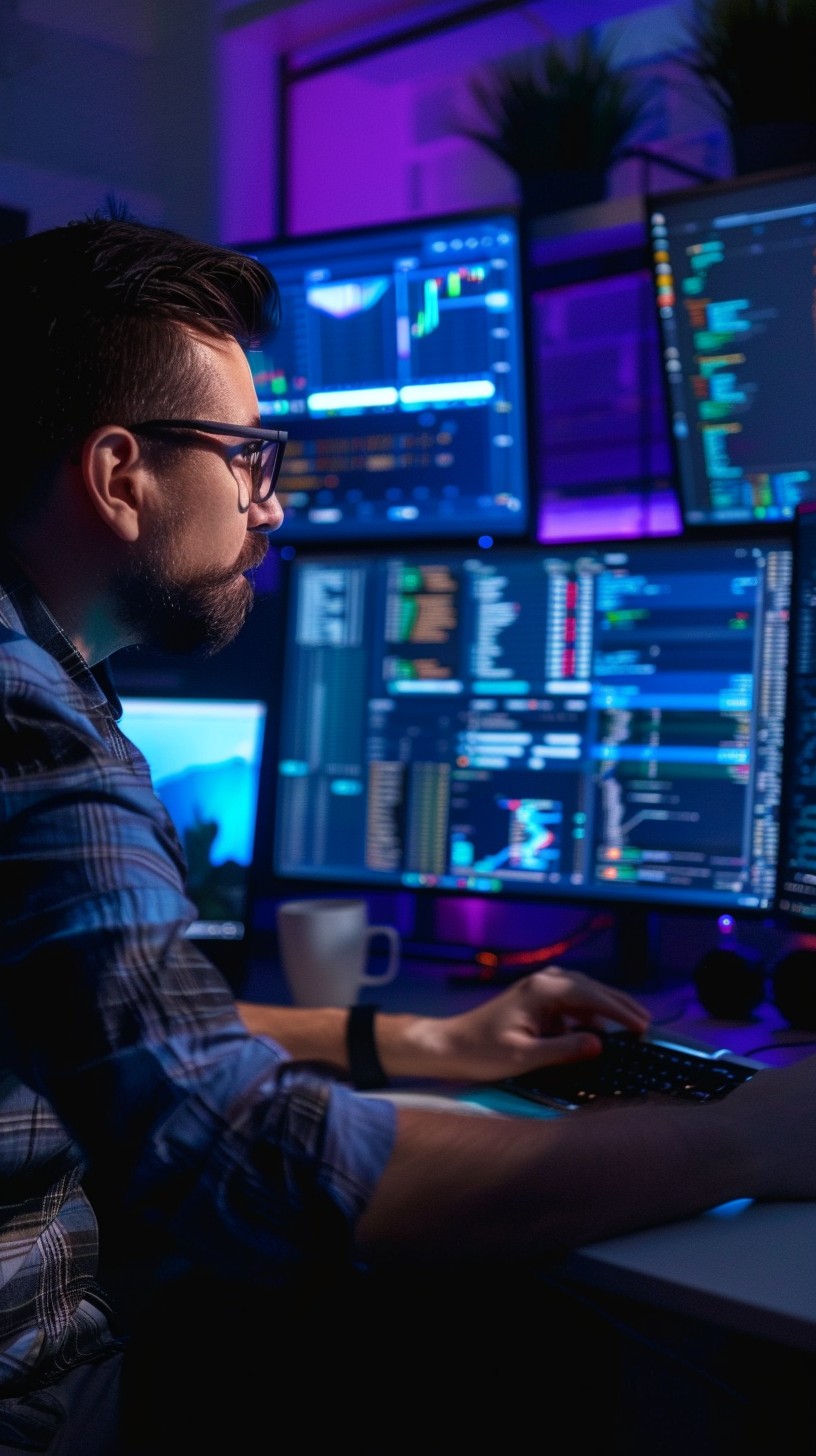 Free Focused Coding Session Image - Coding, Programmer, Software ...