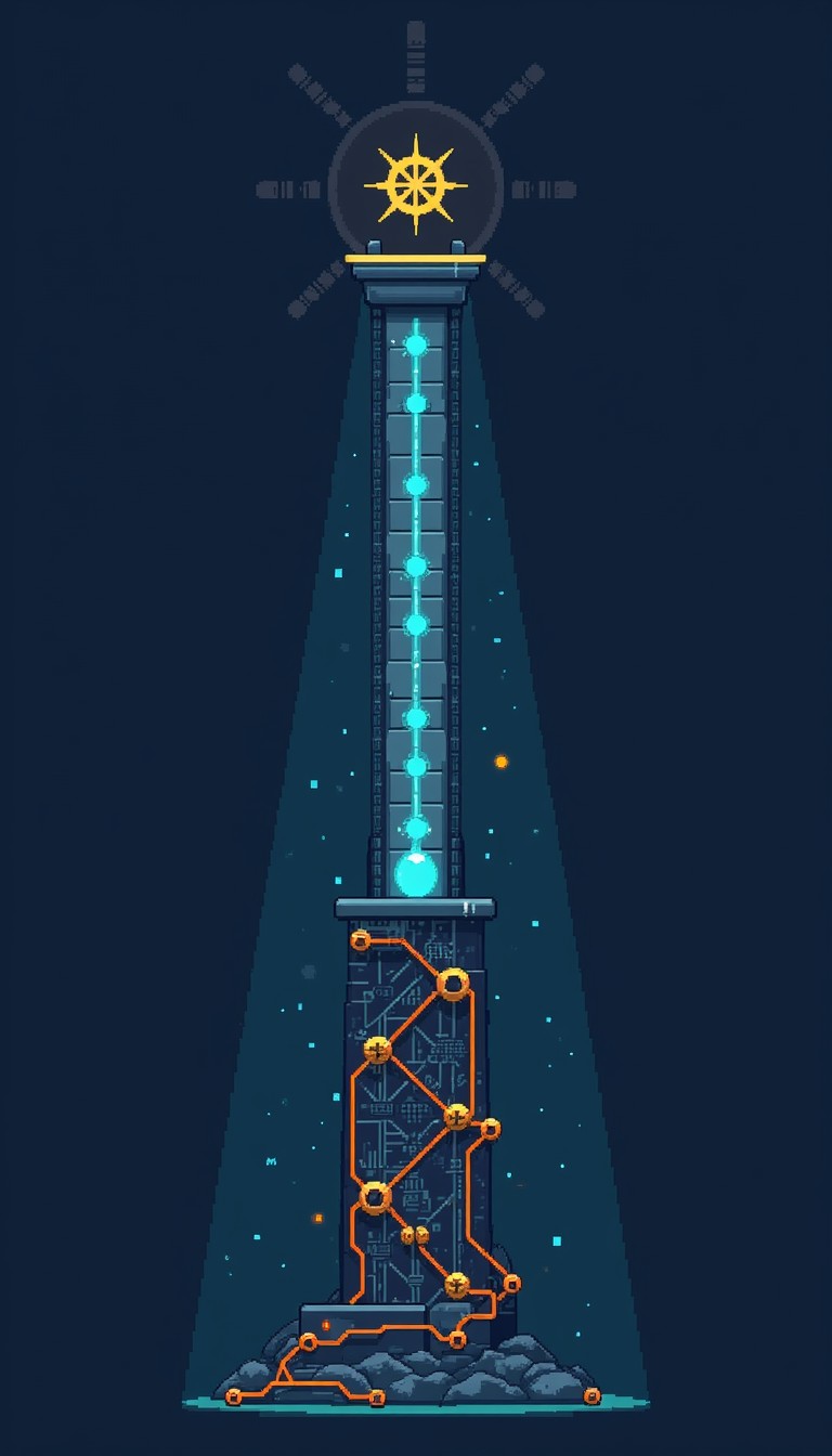Free Tech Integration Lighthouse Image - Lighthouse, Technology, Pixel ...