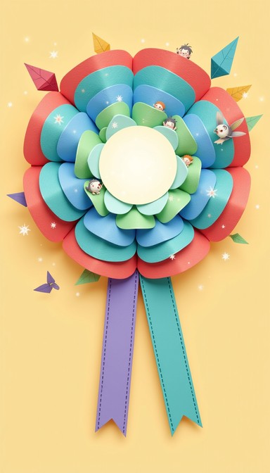 Free Colorful Carved Rosettes Image - Rosettes, Floral, Carved ...