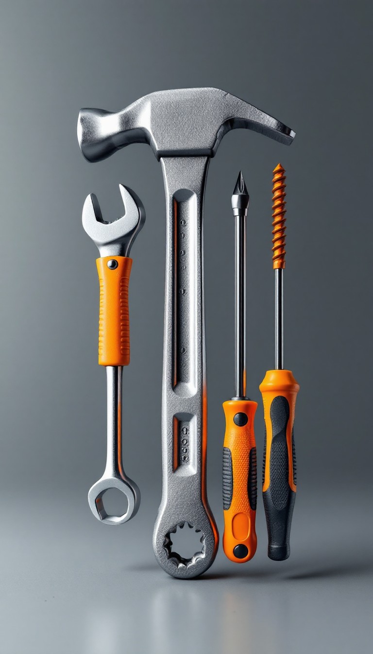 Free Floating Workshop Tools Image - Tools, Hammer, Wrench | Download ...