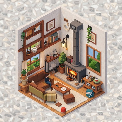 Free Cozy Pixel Home Image - Isometric, Pixelart, Cozy | Download at ...