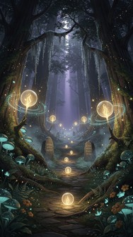 Free Enchanted Forest Path Image - Forest, Enchanted, Magical ...