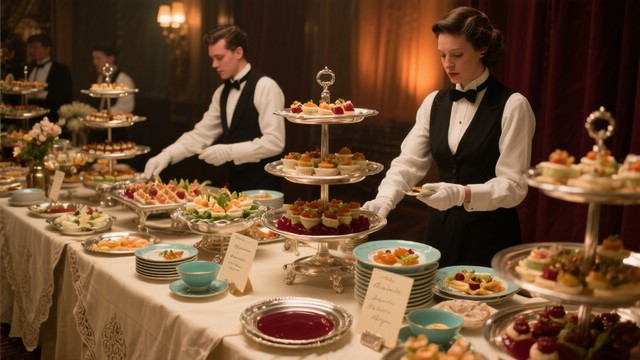 Free Elegant vintage buffet Image - Buffet, Catering, Vintage ...
