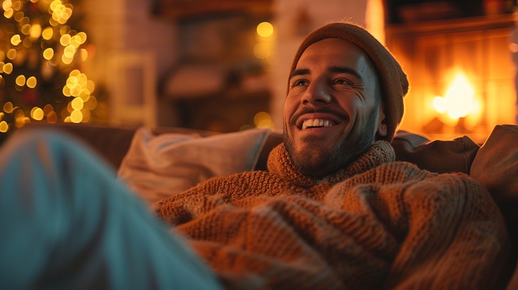Free Cozy Evening In Image - Cozy, Evening, Man | Download at StockCake