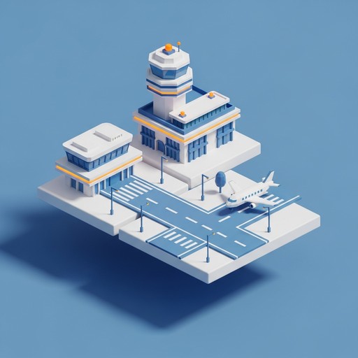 Free Isometric Airport Design Photo - Airport, Isometric, 3d | Download ...