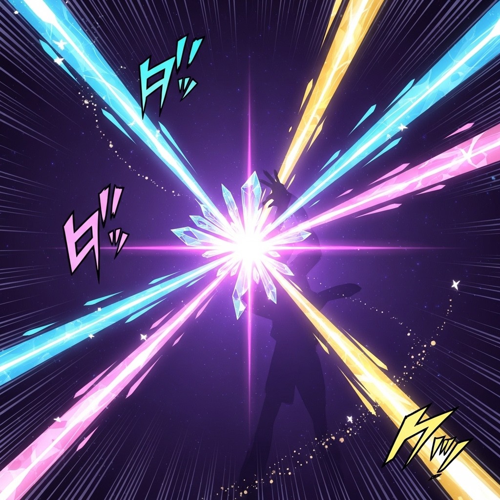 Free Prismatic Power Explosion Image - Anime, Prismatic, Magical ...