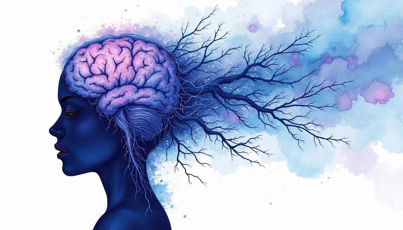 Free Neural Thought Branching Image - Brain, Neural, Watercolor ...