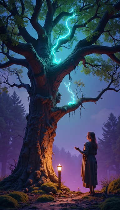 Powerful Wisdomtree Cartoon Free Magical Wisdom Tree Image - Magical, Tree, Wisdom | Download at ...