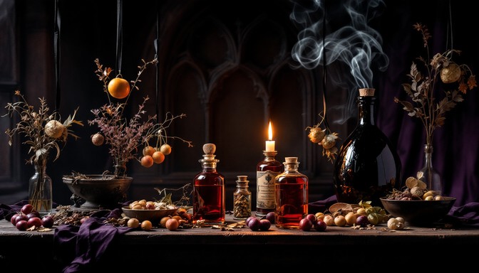 Free Victorian Potion Display Image | Download at StockCake