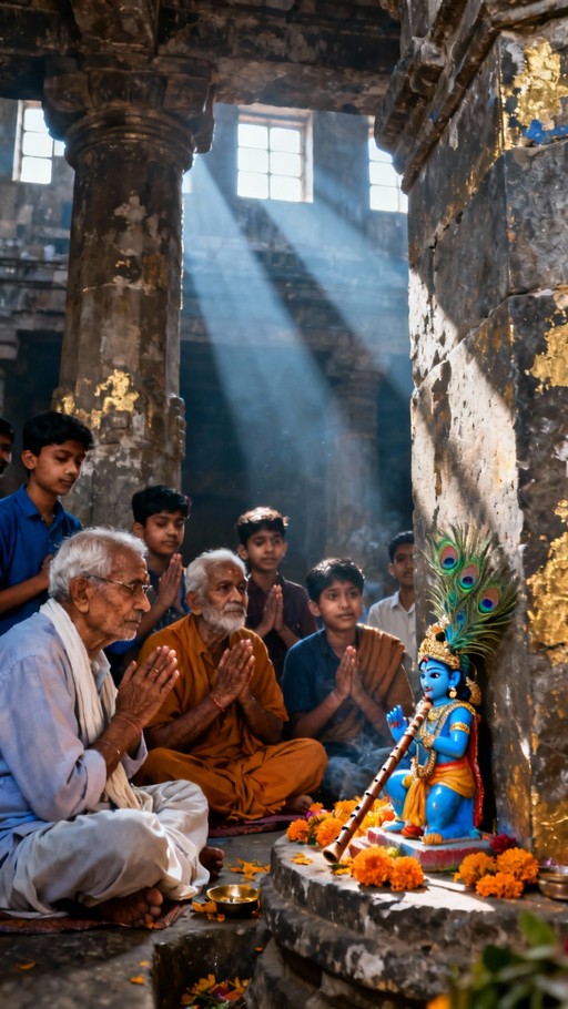 Wall Devote Free Sacred Temple Devotion Photo - Temple, Krishna, Devotion ...