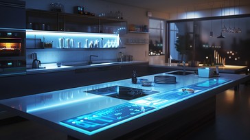 Free Futuristic kitchen design Image - Futuristic, Kitchen, Modern ...
