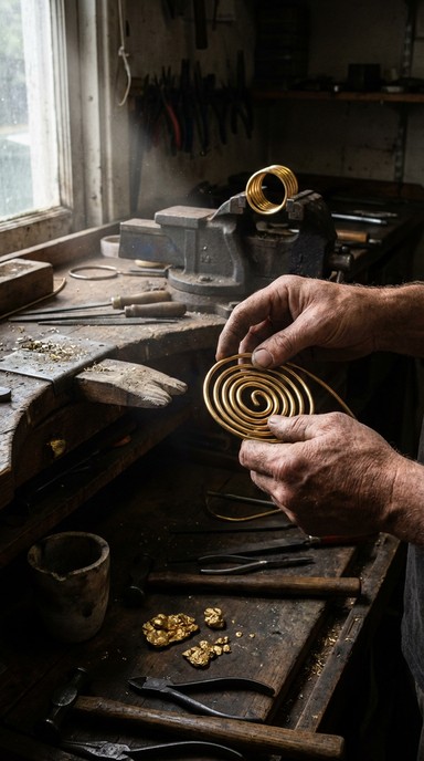 Free Golden Necklace Restoration Image - Jewelry, Goldsmith, Necklace ...