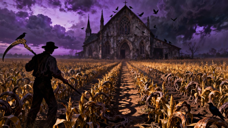 Spires Farm Free Harvest of Dread Image - Gothic, Harvest, Twilight | Download at ...