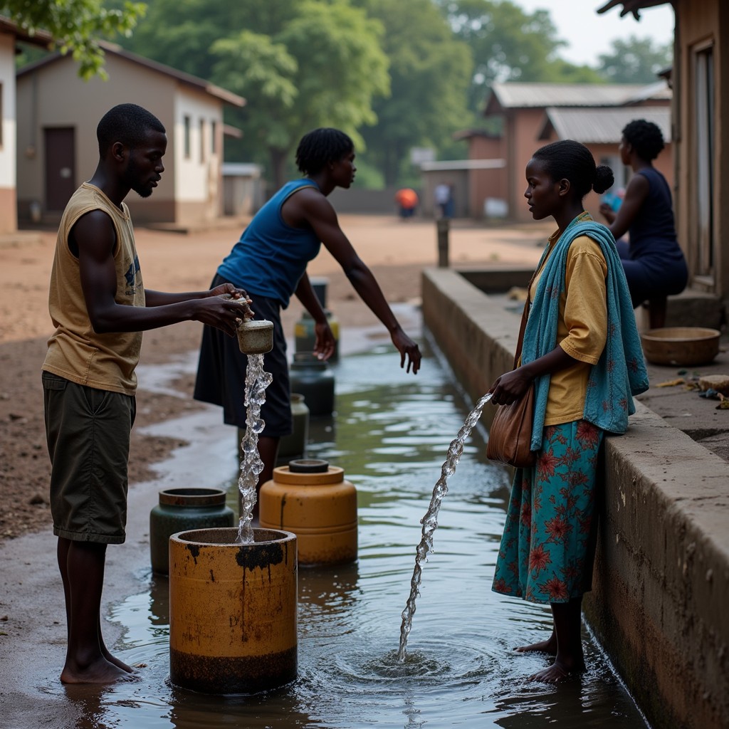 Water In Community Free Water gathering community Image - Water, Community, Rural ...