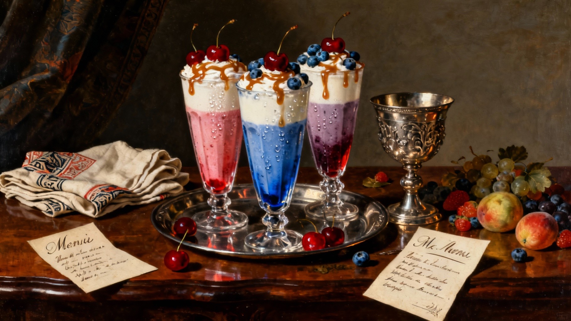 Free Luxurious Colorful Shakes Image - Milkshake, Dessert, Baroque ...