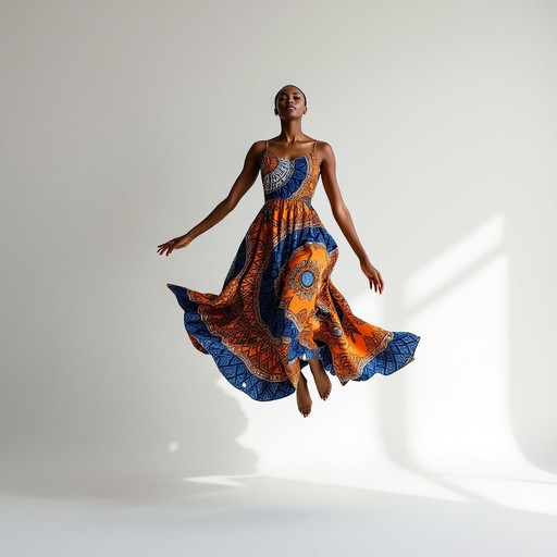 Free Floating African Grace Image - Floating, African, Dress | Download ...