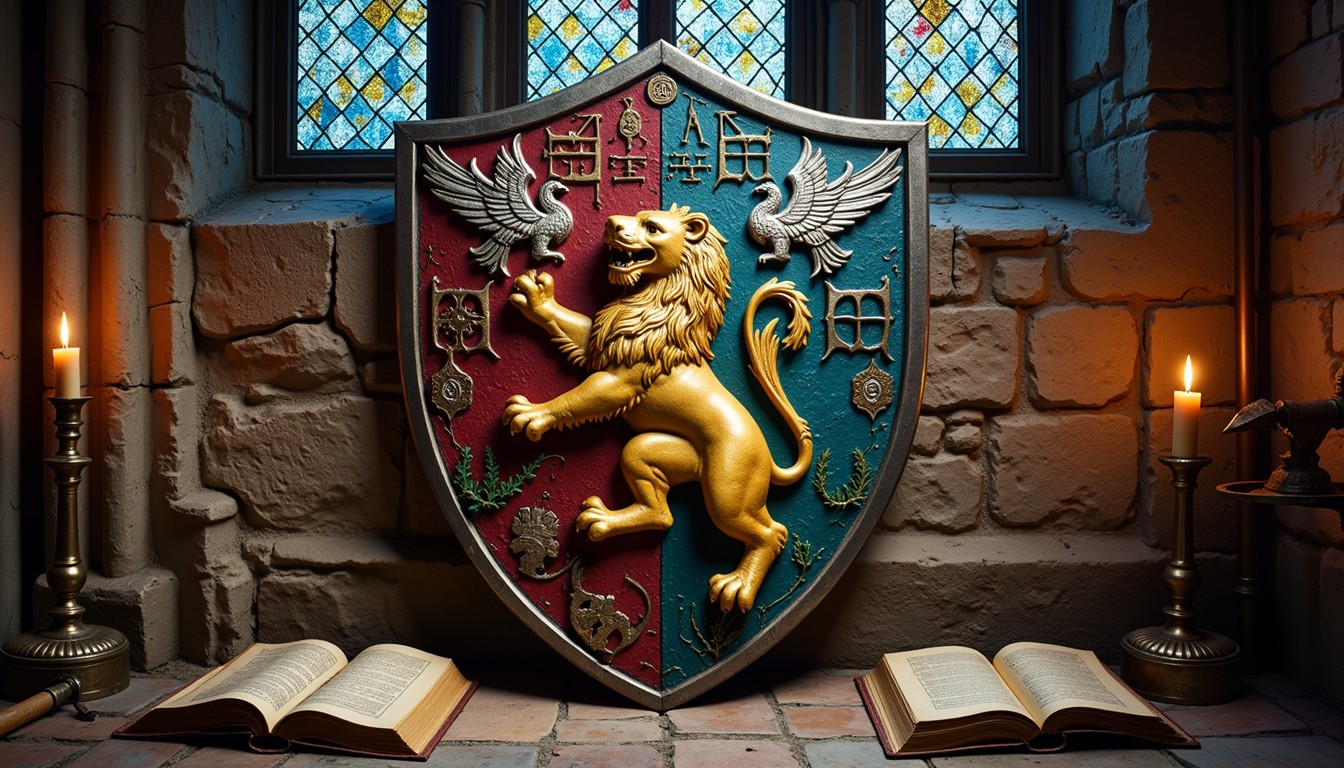 Free Royal Crest Illuminated Image - Heraldic, Shield, Lion | Download ...