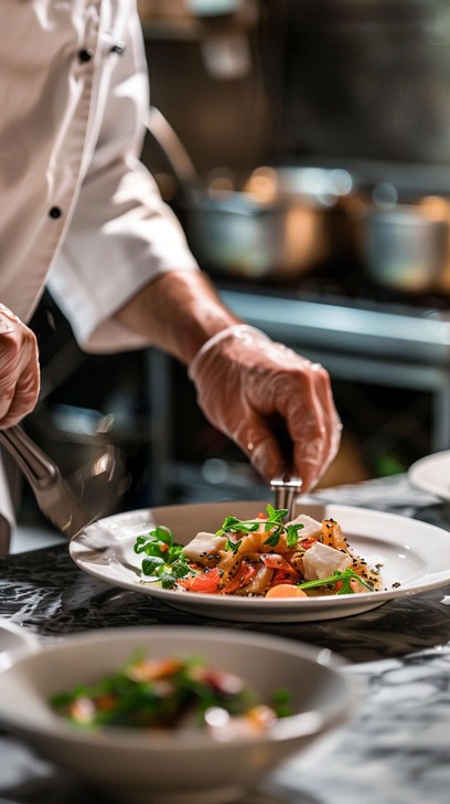 Free Chef Preparing Dish Image - Chef, Cooking, Kitchen | Download at ...