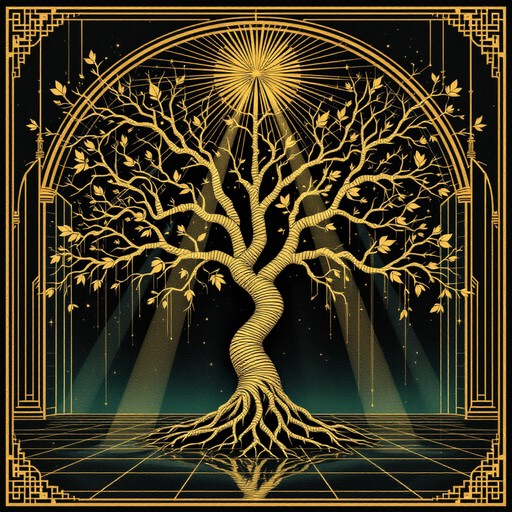 Free Golden Gothic Tree Image - Artdeco, Vintage, Gothic | Download at ...