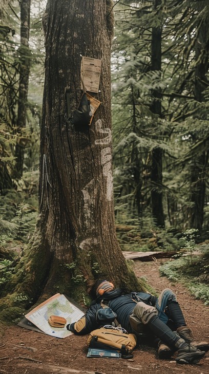 Free Forest Nap Time Image - Forest, Nap, Traveler | Download at StockCake