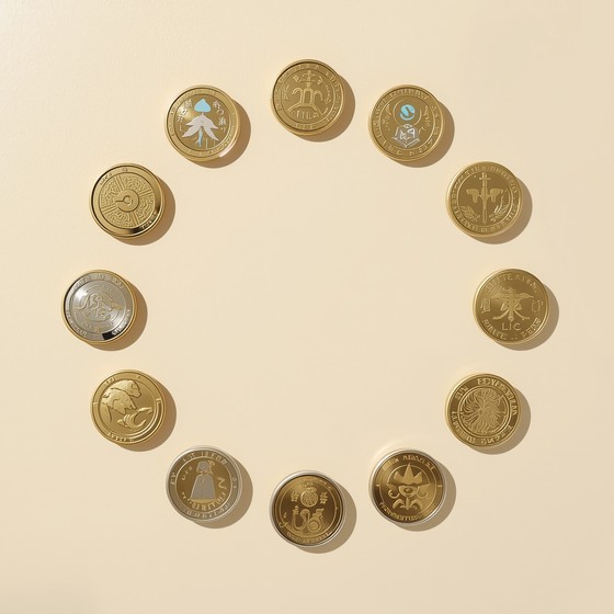 Free Circular Coin Collection Photo - Coins, Numismatics, Collection ...