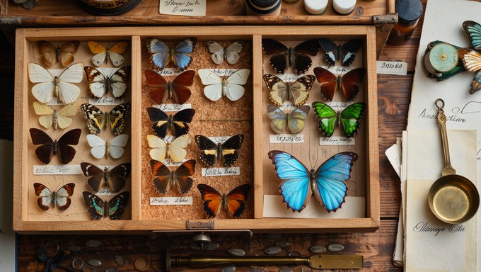 Free Preserved Butterfly Collection Image - Butterflies, Morpho ...