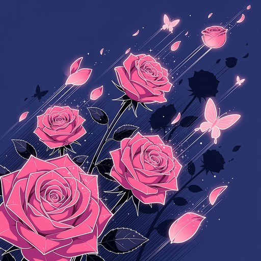 Free Anime Roses Bloom Image - Anime, Manga, Roses | Download at StockCake
